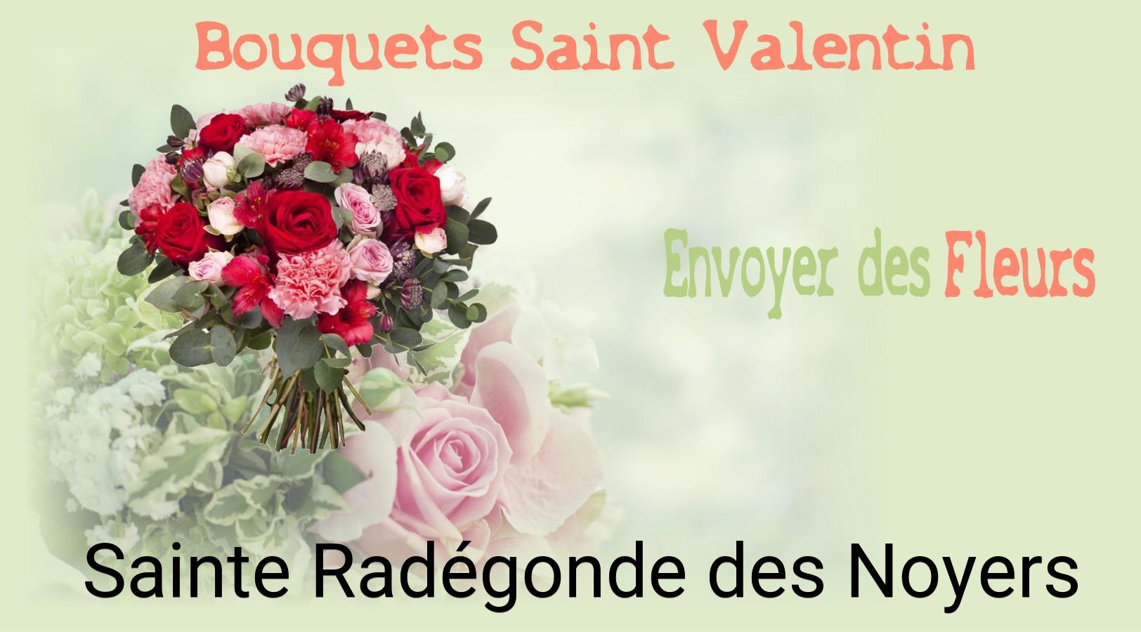 Roses de Saint-Valentin livrées à Sainte-Radégonde-des-Noyers
